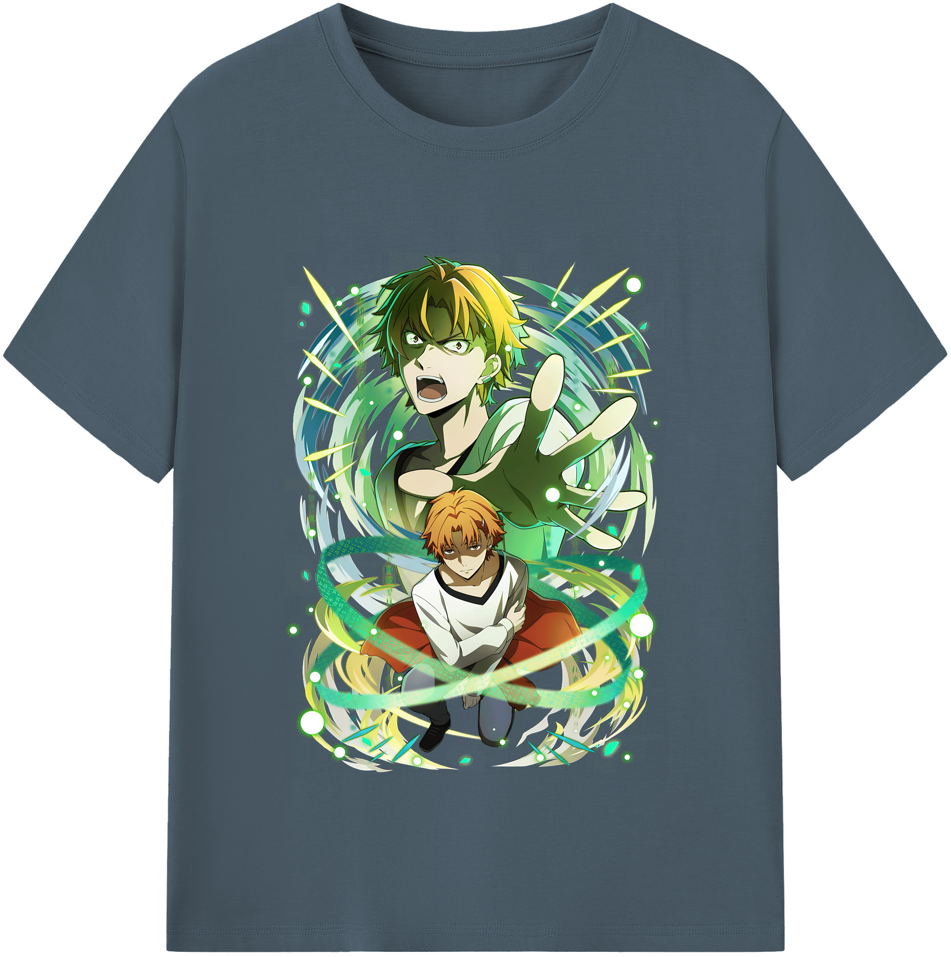（画像用） 文豪ストレイドッグス Bungo Stray Dogs 綿100％半袖Tシャツ（フロントプリント）